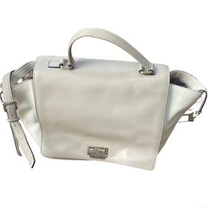Kate Spade bag. Cream and gray.